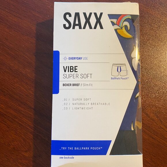 SAXX VIBE Boxer Briefs “Rainbow Bananas" - Picture 3 of 4